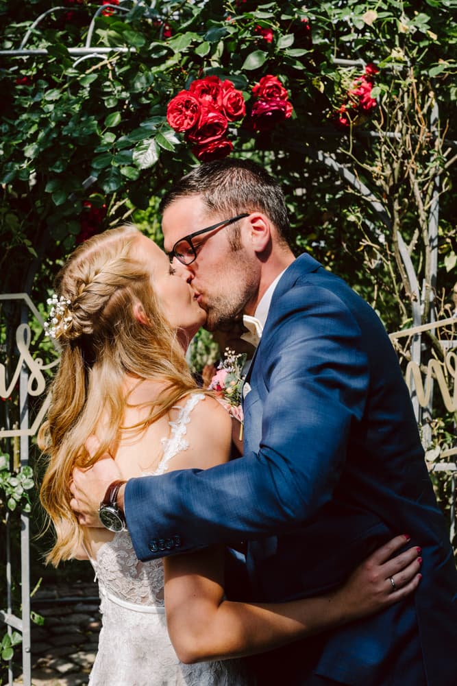 Hochzeitsfotografie Gartenglück Wegendorf bei Berlin