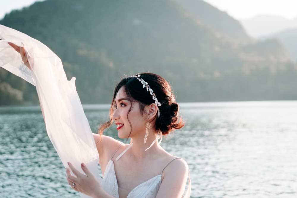 Wedding photography lake Bled Slovenia