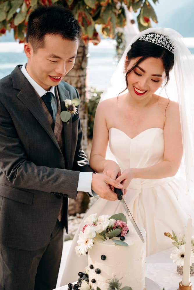 Wedding photography lake Bled Slovenia